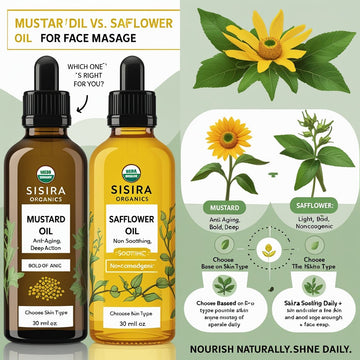 Can I Use Cold-Pressed Mustard Oil for a Face Massage? - Sisira Organics