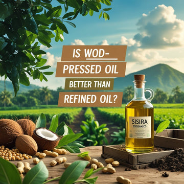 Is Wood-Pressed Oil Better Than Refined Oil? ๐ณ๐บ - Sisira Organics