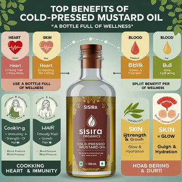 What Is Cold-Pressed Mustard Oil, and How Is It Made? - Sisira Organics