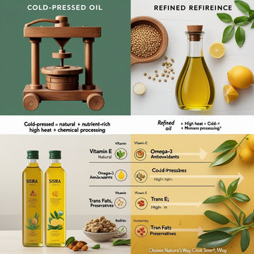 What Is Cold-Pressed Oil? A Pure Path to Better Health - Sisira Organics