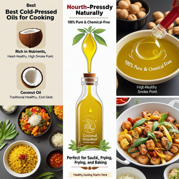 What is the Best Cold-Pressed Oil to Use for Cooking? - Sisira Organics