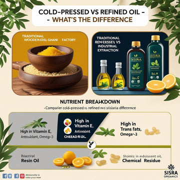 Which Cold-Pressed Oil Is Good for Health? - Sisira Organics