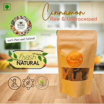 Cinnamon / Dalchini (Unprocessed and Raw) - Sisira Organics