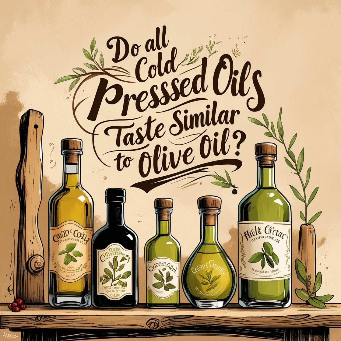 Do All Cold-Pressed Oils Taste Similar to Olive Oil? - Sisira Organics