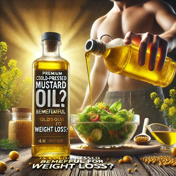 Is cold-pressed mustard oil beneficial for weight loss? - Sisira Organics