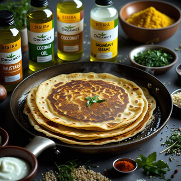 Which Cold-Pressed Oils Can Be Used to Make Perfect Paranthas? 🥘✨ - Sisira Organics