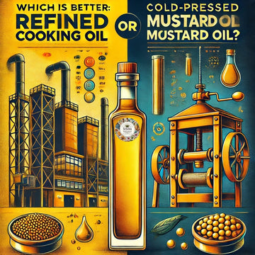 Which is Better: Refined Cooking Oil or Mustard Oil? 🏺🌿 - Sisira Organics