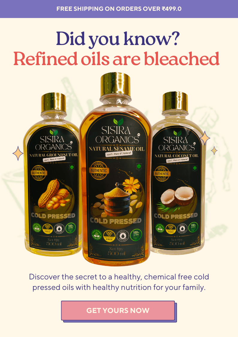 Why Cold Pressed Oils are the Best Choice - Sisira Organics