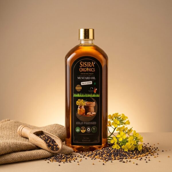 Wood Pressed Mustard Oil