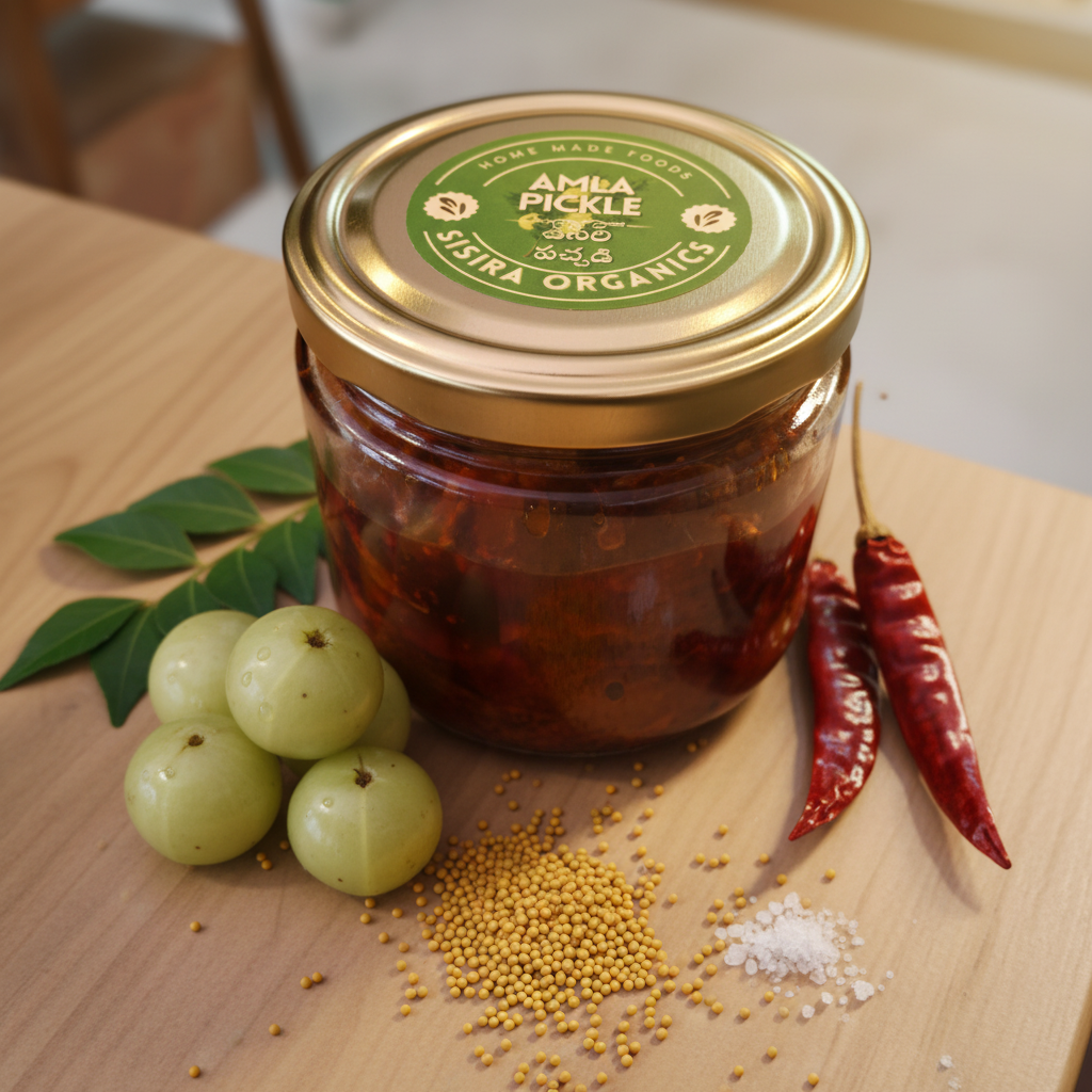 Sisira Organics Amla Pickle