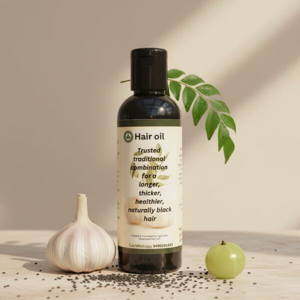 Curryleaf & Garlic Hair Oil