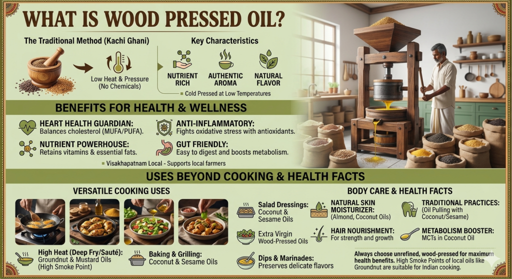 What is Wood Pressed Oil